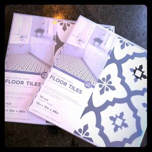 Peel and Stick Vinyl Floor Tiles